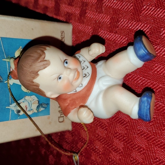 RARE Babies out to dry Ornament children of c.h.Twelvetrees september 1920 Max - Picture 1 of 4